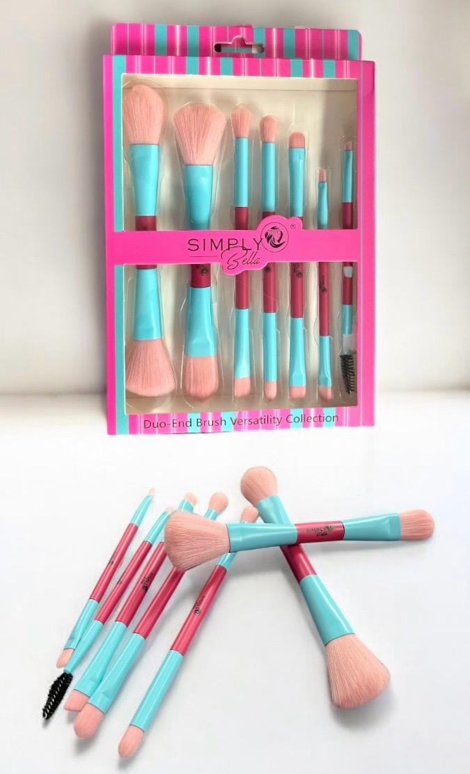 Load image into Gallery viewer, Brushes-Simply Bella Double Sided Brush Set STB016-FUCHSIA ($3.25 each, 12pc bundle)
