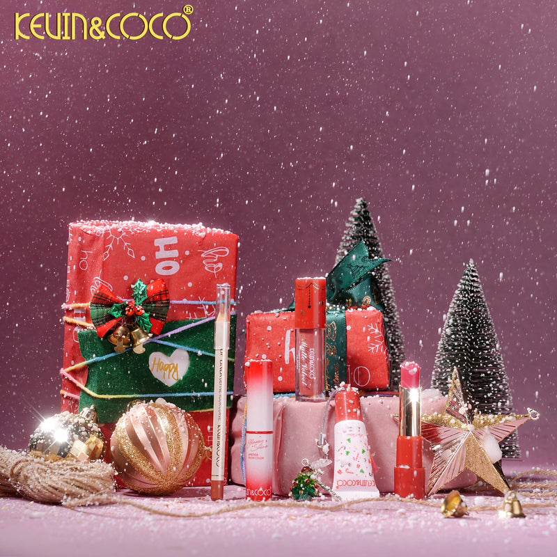 Load image into Gallery viewer, Face-Kevin&amp;Coco Winter Whisper Lip Set KC1957 ($4.50 each, 6pc bundle)

