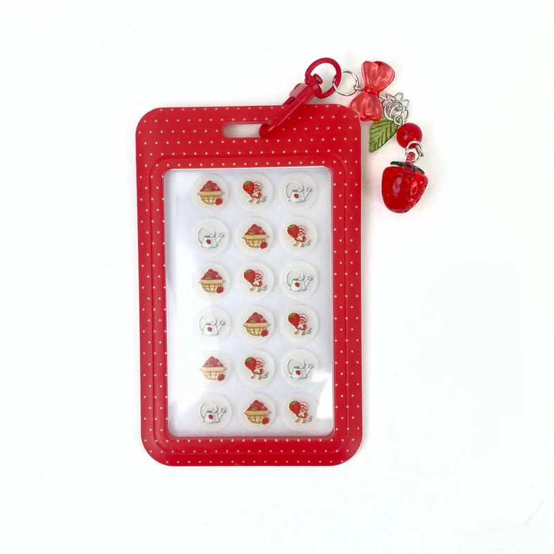 Load image into Gallery viewer, Skincare-Celavi Strawberry Shortcake 18pc Spot Patches With Keychain And Patch Case SS46162 (4pc bundle, $5.50 each)
