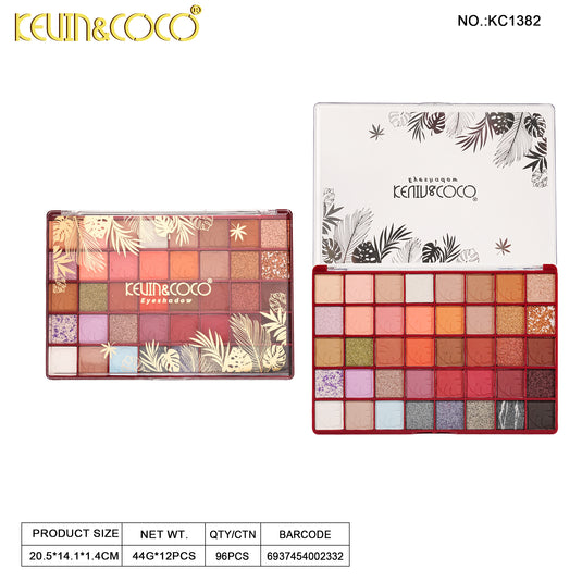 Eyes-Kevin&Coco Golden Leafs Eyeshadow Palette KC1382 ($4 each, 12pc display)