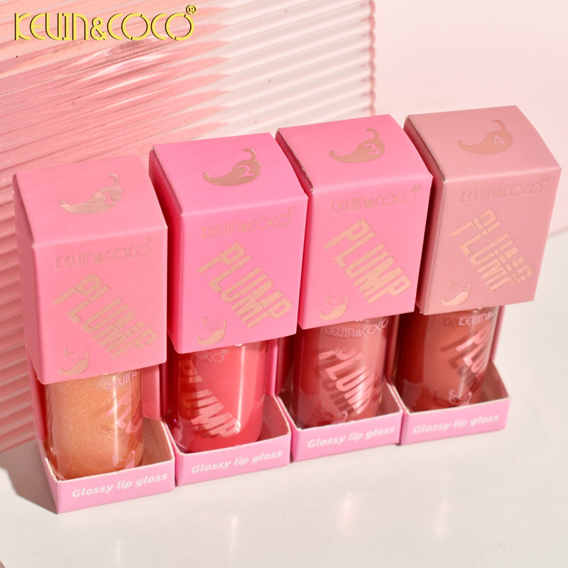 Load image into Gallery viewer, Lips-Kevin&amp;Coco Plump Glossy Lip Gloss KC246076 (12pc display)
