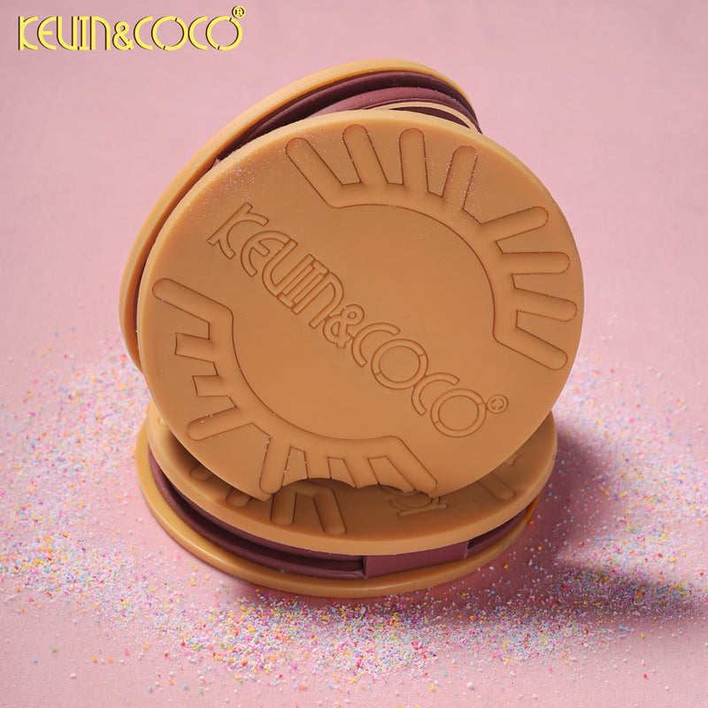 Load image into Gallery viewer, Eyes-Kevin&amp;Coco White Cookie Eyeshadow Palette KC1455 ($2 each, 12pc Display)
