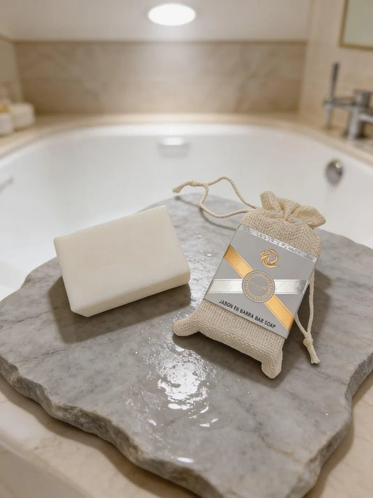 Skincare-Simply Bella Fraganced Soap White SIM077 ($2 each, 12pc box)