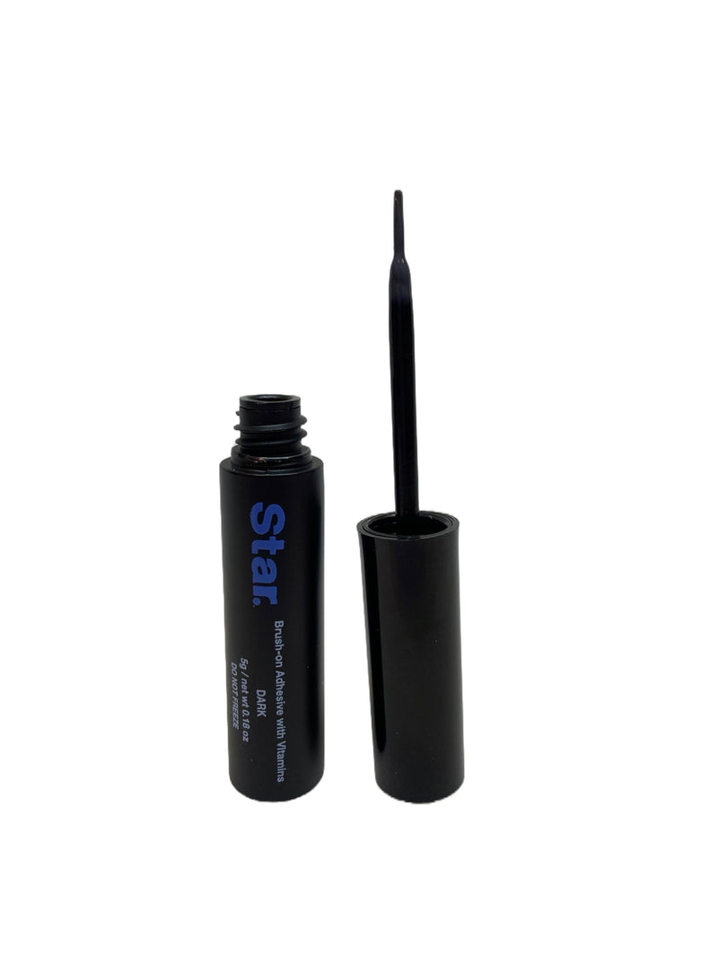 Load image into Gallery viewer, Eyelashes-Star Glue Brush On Eyelash Glue (Dark) ZG-004 ($2.08 each, 12pc box)
