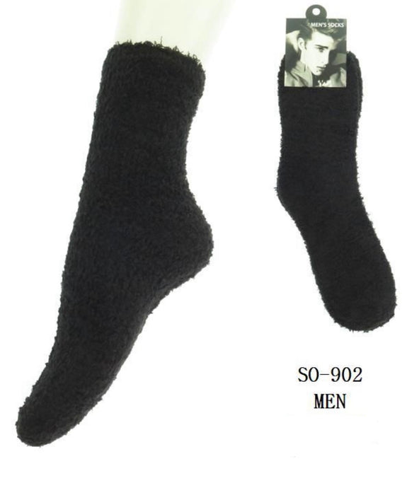 Novelties-Winter Cozy High Socks Men SO-902 (12pc pack)
