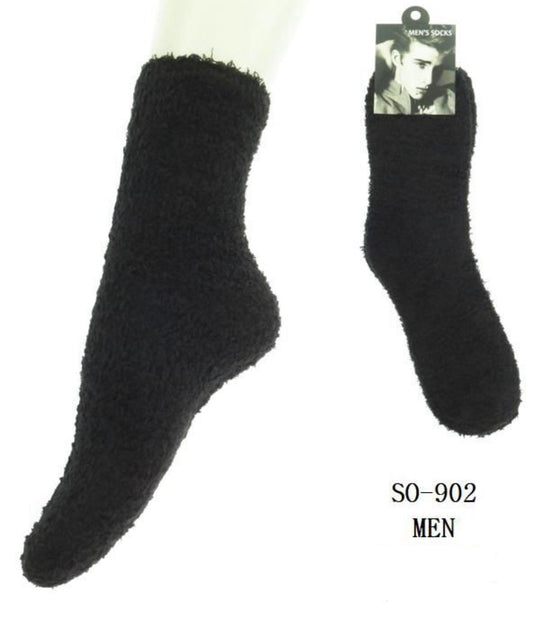 Novelties-Winter Cozy High Socks Men SO-902 (12pc pack)