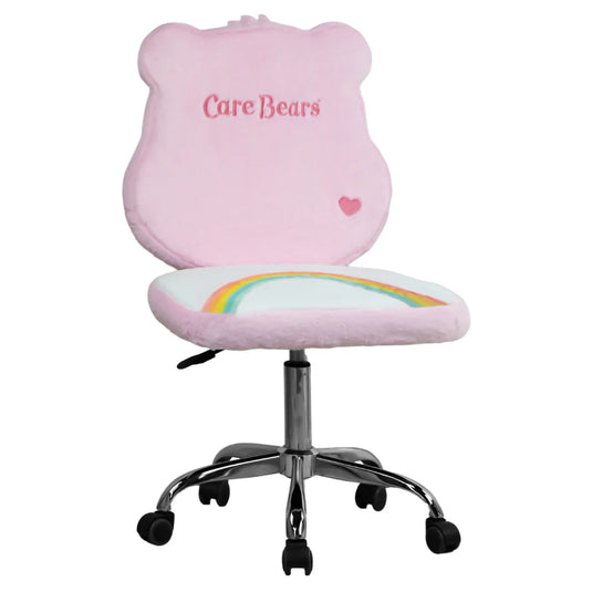 Impressions Care Bear Cheer Bear Face Swivel Vanity Chair IVFC-CB232-CBLPNK (1pc)