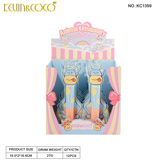 Eyes-Kevin&Coco Animal Rhapsody Mascara KC1359 ($1.25 each, 12pc display)