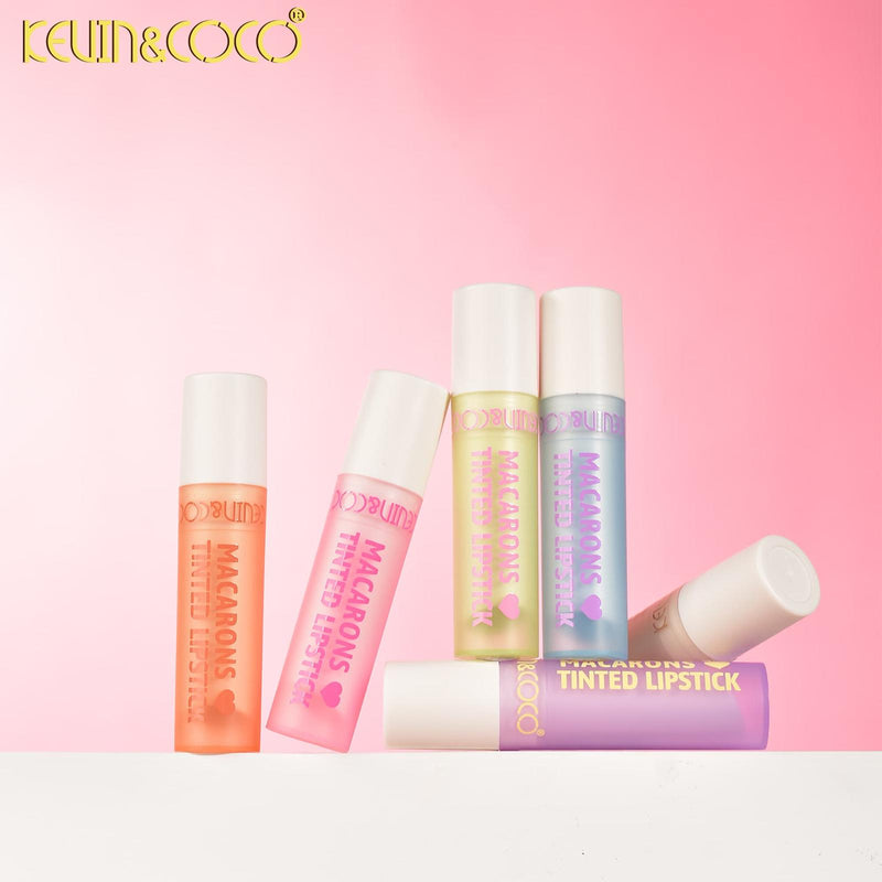 Load image into Gallery viewer, Lips-Kevin&amp;Coco Macaron Pastel Lip Balm KC259176 ($1 each, 24pc display)
