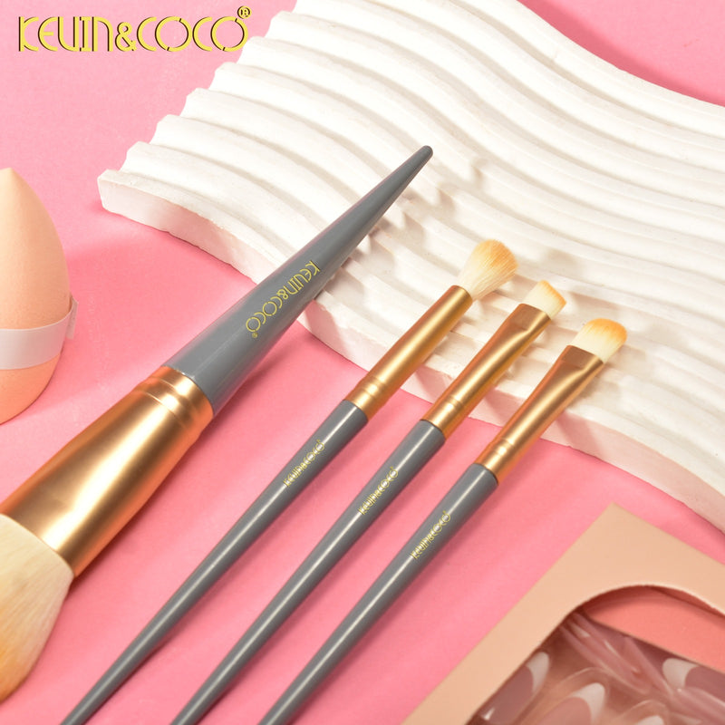 Load image into Gallery viewer, Accessories-Kevin&amp;Coco Perfect Canvas Makeup Tool Kit KC1167-NUDE  ($13 each, 2pc bundle)
