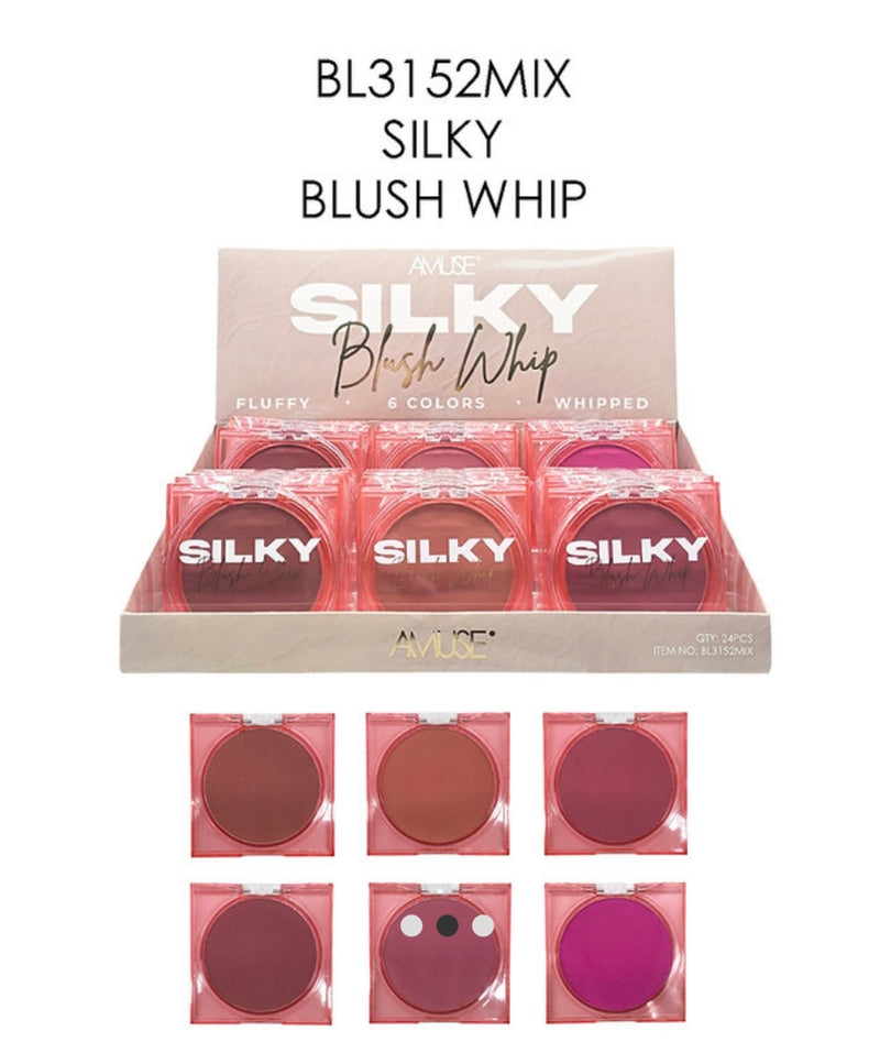 Load image into Gallery viewer, Face-Amuse Silky Blush Whip BL3152MIX ($1.62 each, 24pc display)
