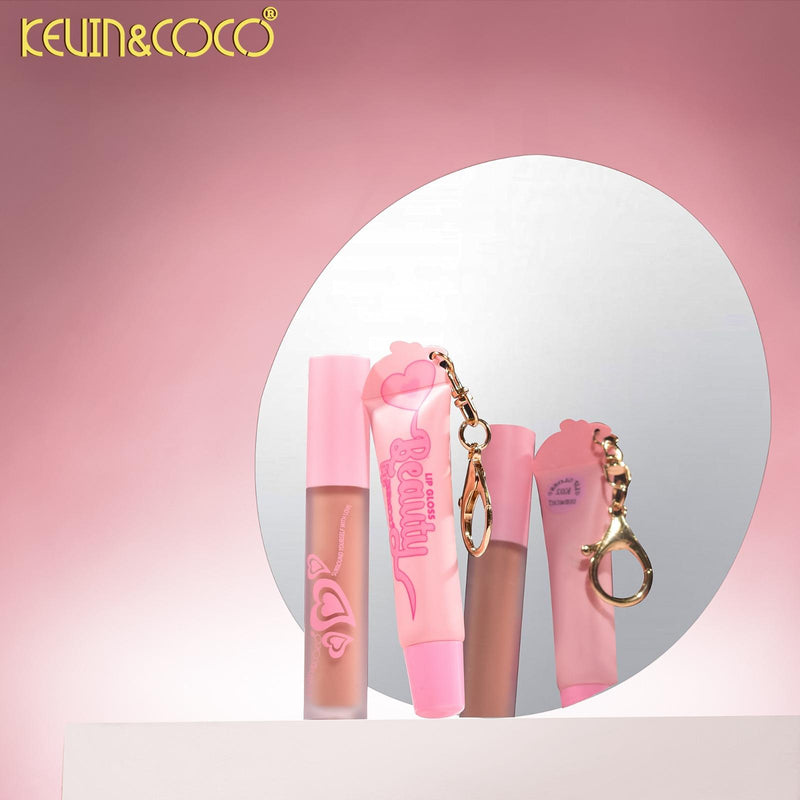 Load image into Gallery viewer, Lips-Kevin&amp;Coco Dream Beauty Lip Gloss Set KC245963 ($1.50 each, 18pcs display)
