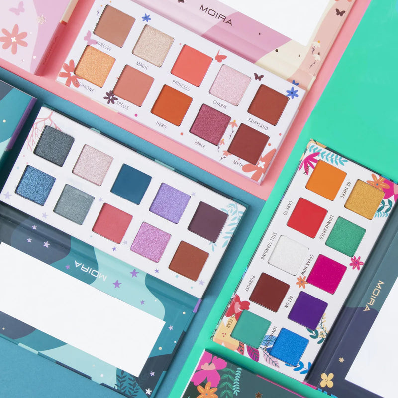 Load image into Gallery viewer, Eyes-Moira Fairytale Shadow Palette #FEPSET ($5 each, 36pc display + tester)
