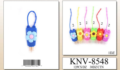 Accessories- Flower Hand Sanitizer KNV-8548 (12pc pack)