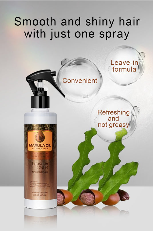 Hair- Heat Protecter Marula Oil Leave In Nourish Spray (6pc bundle, $4 each)