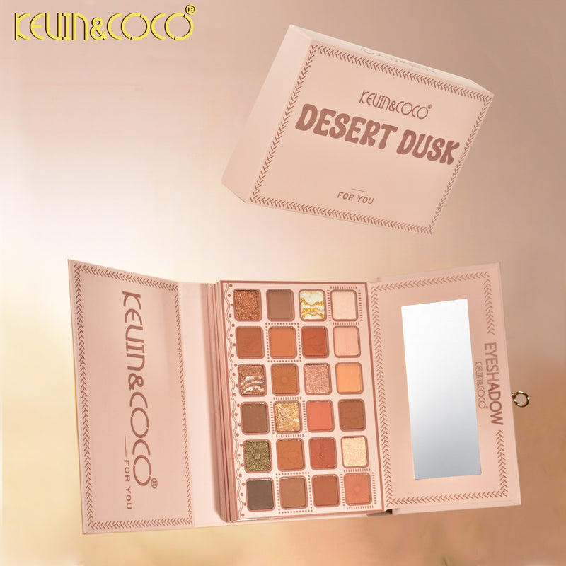 Load image into Gallery viewer, Face-Kevin&amp;Coco Desert Dusk Eyeshadow Face Palette KC1080 ($9 each, 6pc bundle)
