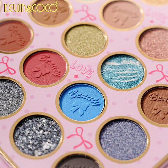 Face-Kevin&Coco Teddy Bear Girl Eyeshadow Palette KC1611 ($8.50 each, 4pc bundle)