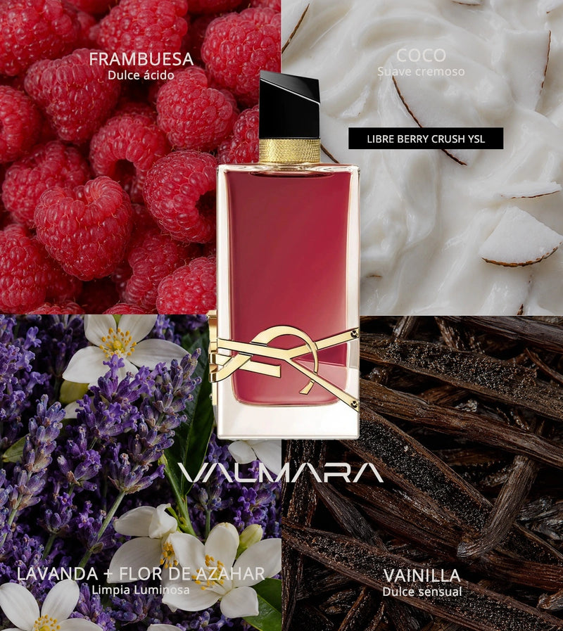 Load image into Gallery viewer, Perfumes- Libre Berry Crush By Yves Saint Laurent Eau De Parfum Fruitee 3oz/90ml -100% Authentic
