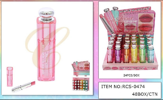 Lips-Beauty Lip Glow Lip Gloss RCS-0474 (24pcs display)