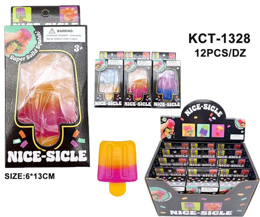 Novelties- Popsicle Squishy  KCT-1328 (12pc pack)