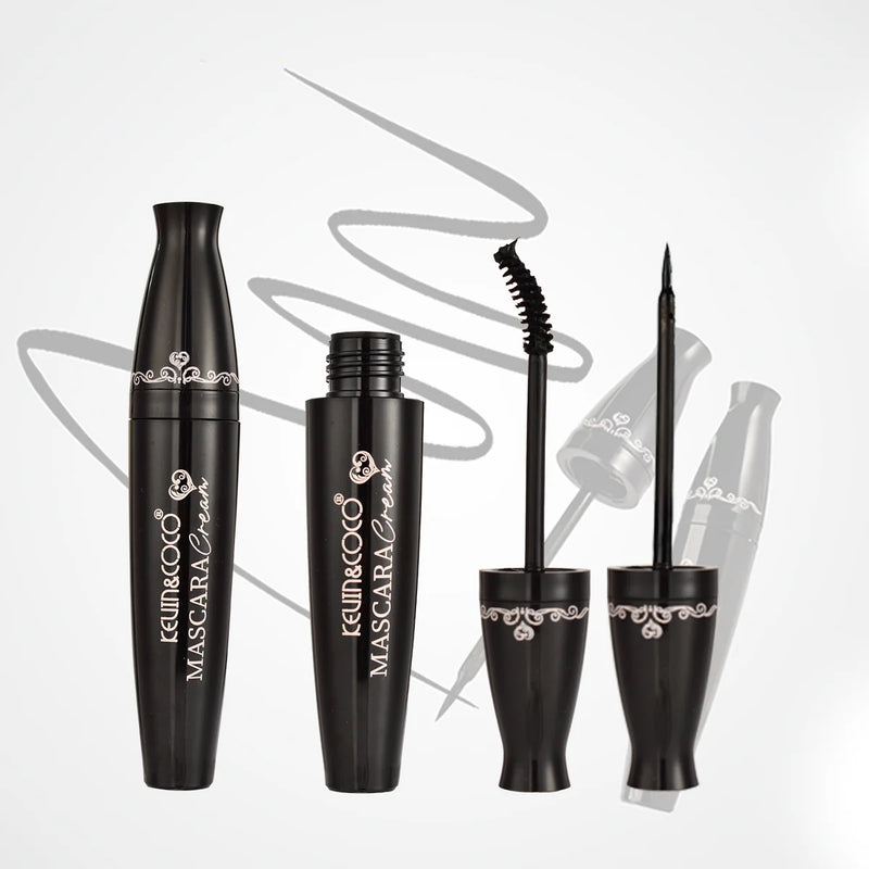 Load image into Gallery viewer, Eyes-Kevin&amp;Coco Dream Ballet Máscara &amp; Eyeliner Set: Black KC247943 ($2 each, 12pcs display)
