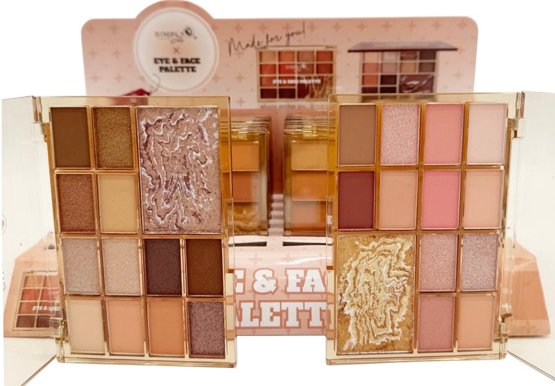 Load image into Gallery viewer, Eyes-Simply Bella Eye&amp;Face Palette S131 ($2 each, 12pc display)
