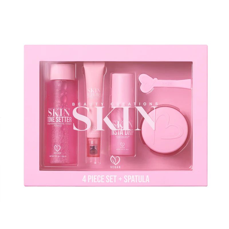 Load image into Gallery viewer, Skincare- Beauty Creations Skin 4pc set (3pc min,$21 each)
