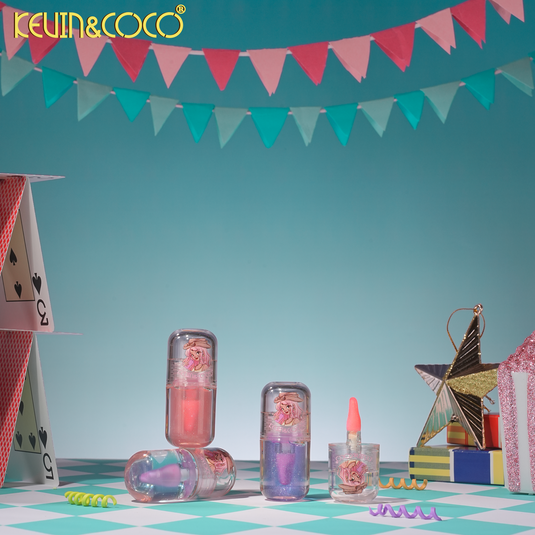 Lips-Kevin&Coco Animal Rhapsody Lip Oil KC1357 ($1 each, 24pc display)