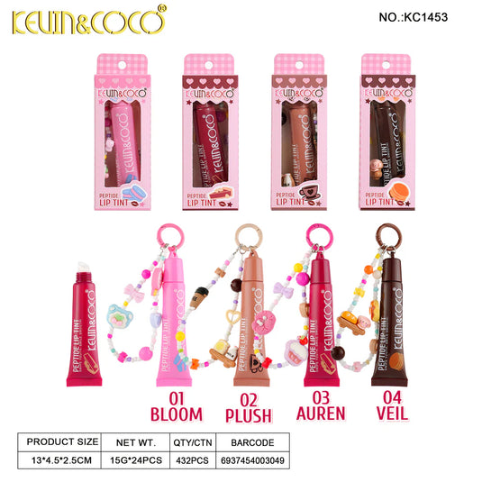 Lips-Kevin&Coco Peptide Lip Tint KC1453 ($1.25 each, 24pc Display)