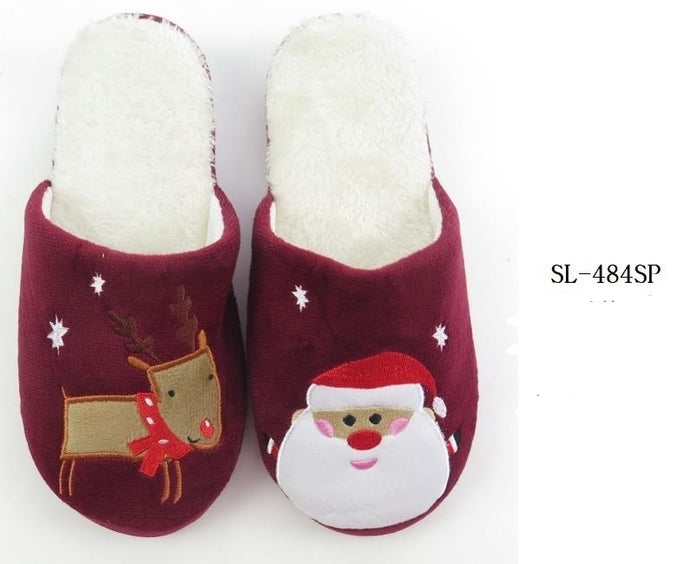 Accessories- Xmas Santa/Reindeer Slippers SL484SP (12pc pack)