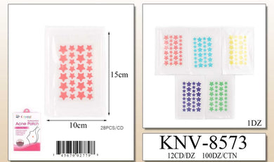 Skincare- Colors Star Acne Patches KNV-8573 (12pc pack)