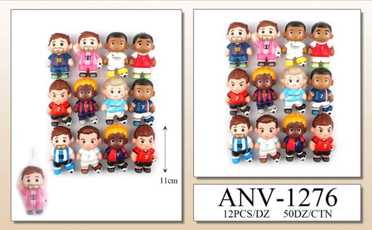 Accessories-Soccer Players Mini Figures ANV-1276 (12pc pack)