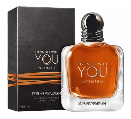 Load image into Gallery viewer, Perfumes- Stronger With You Intensely By Giorgio Armani Eau De Parfum 3.4oz/100ml
