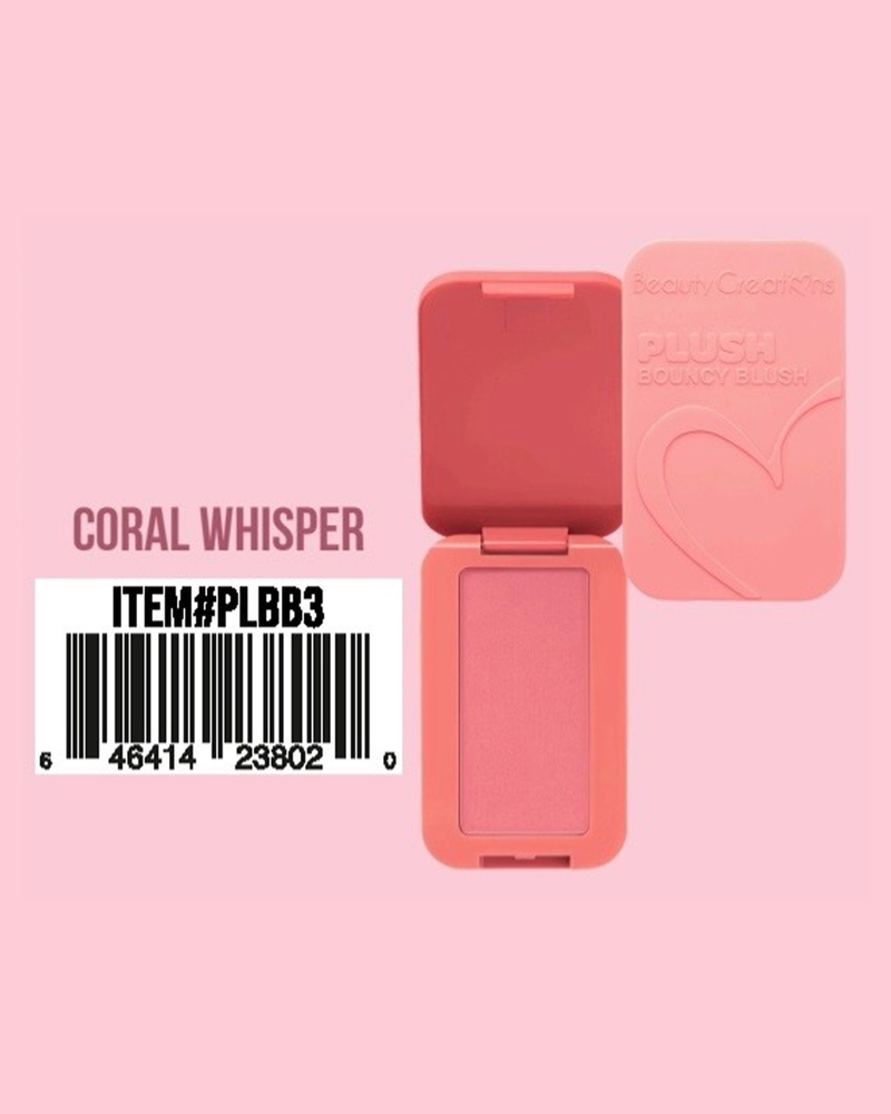 Load image into Gallery viewer, **Pre-Order** Face-Beauty Creations Plush Bouncy Blush Small Display #PLBB ($3.50 each, 6pc bundle)
