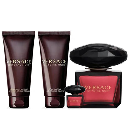 Load image into Gallery viewer, Perfume Set- Crystal Noir By Versace Eau De Parfum  -100% Authentic
