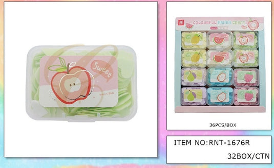 Accessories-Fruit-Shaped Hand Soap Flakes Box RNT-1676R (24pc pack)