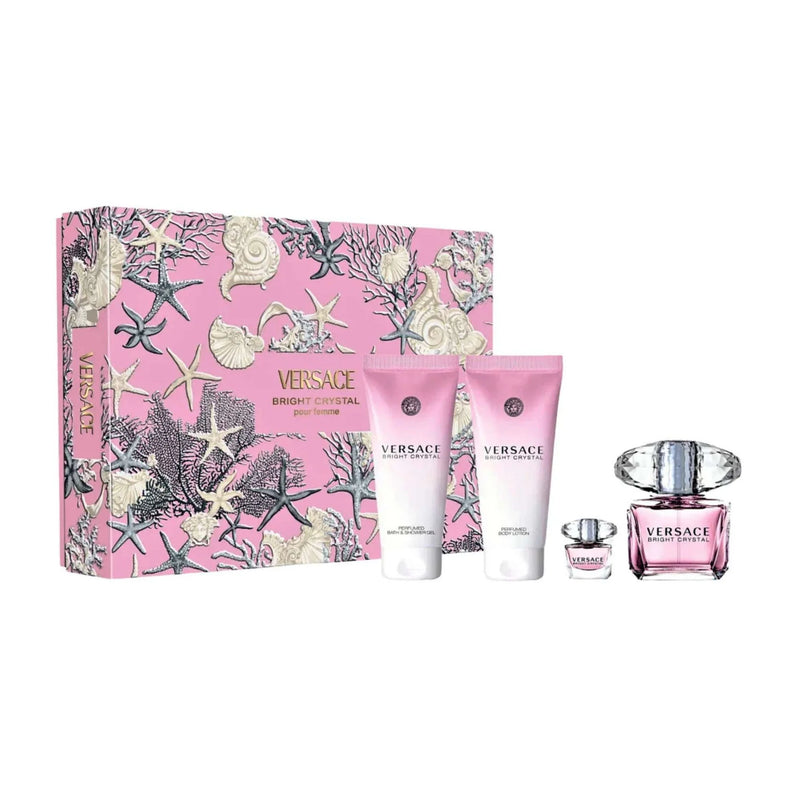 Load image into Gallery viewer, Perfume Set- Bright Crystal By Versace Eau De Toilette -100% Authentic
