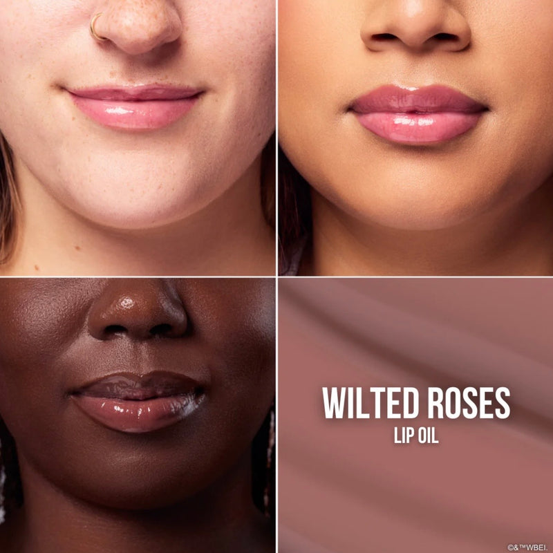 Load image into Gallery viewer, Lips-Beauty Creations Tim Burton’s Corpse Bride Lip Oil Wilted Roses #BCCB-L1 ($4 each, 6pc bundle)
