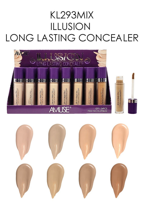 Face- Amuse Illusion Long Lasting  Concealer KL293MIX (24pcs display)