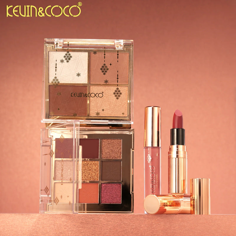 Load image into Gallery viewer, Face-Kevin&amp;Coco Holiday Bag Makeup Set KC1773 ($19.50 Each, 2pc bundle)

