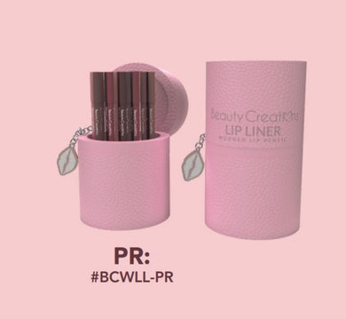 PRE ORDER- Beauty Creations Wooden Lip Pencil PR SET ($11 each 4pc Bulk)