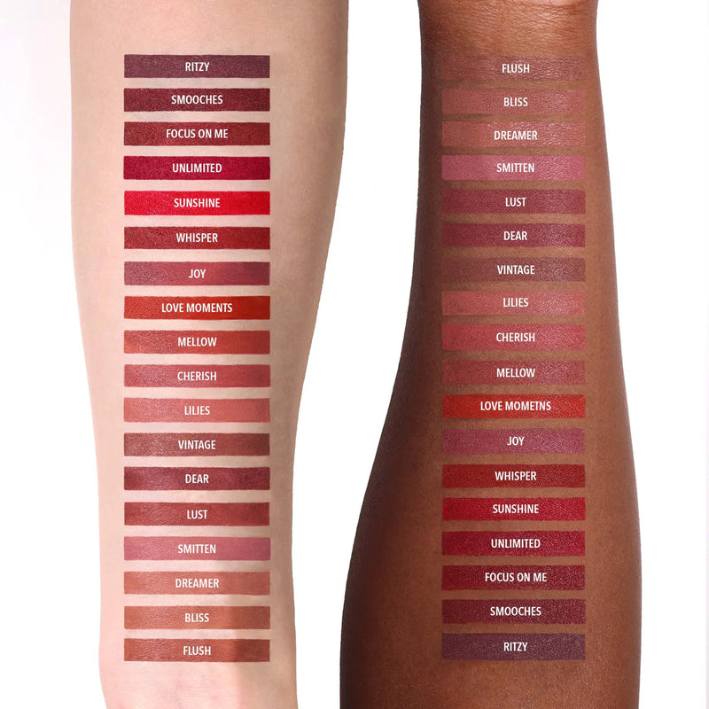 Load image into Gallery viewer, Lips-Moira Lip Bloom Lipstick Pencil #LBMSET ($3.50 each, 54pc display + tester)
