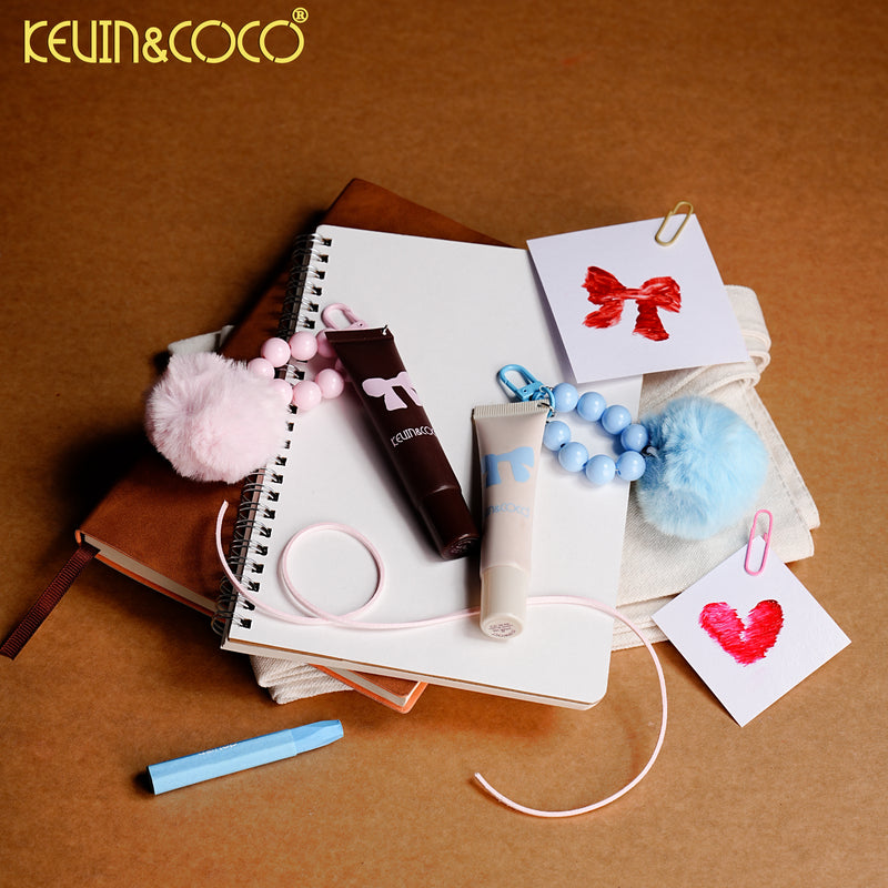 Load image into Gallery viewer, Face-Kevin&amp;Coco Bow Liquid Blush With Keychain KC1440 ($1.50 each, 24pc Display)
