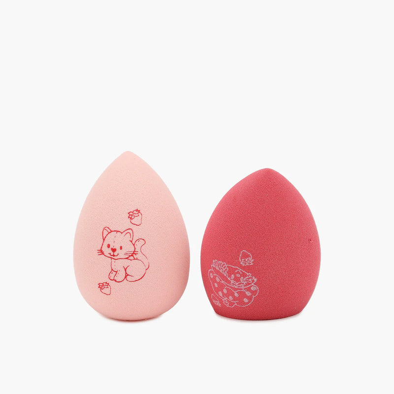 Load image into Gallery viewer, Face-Celavi Strawberry Shortcake 2pc Makeup Blenders SS45677 (2.50 each, 6pc bundle)
