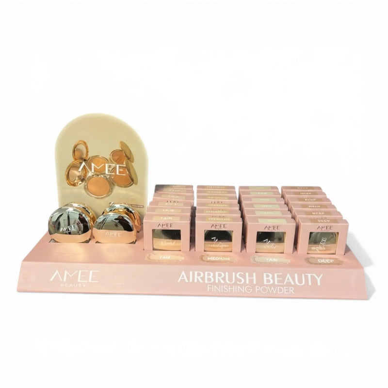 Load image into Gallery viewer, Face-AMEE Beauty Airbrush Finishing Powder Display CP01 ($2.62 each, 24pc display)
