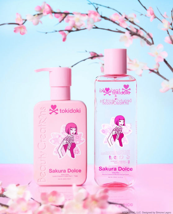 Skincare-Beauty Creations x Tokidoki Sakura Dolce Body Lotion & Mist Set #TD-BLMS ($8.50 each, 4pc bundle)