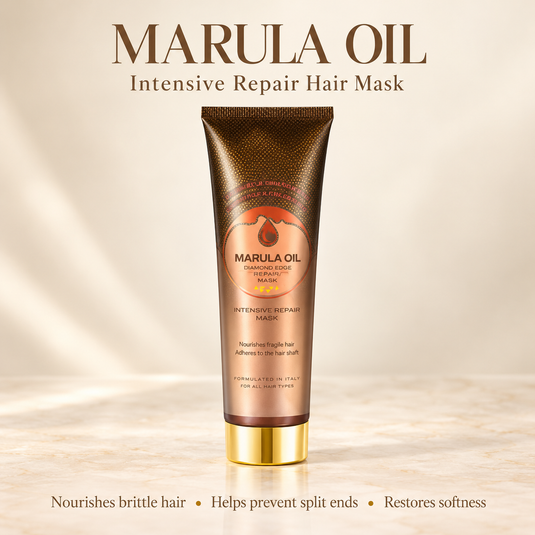 Hair-Marula Oil Hair Care Collection Bundle (5pc bundle, 1 of each product)