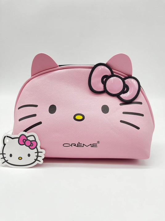 Crème Hello Kitty Think Pink Dome Travel Pouch PHK00481 (4pc bundle, $13 each)