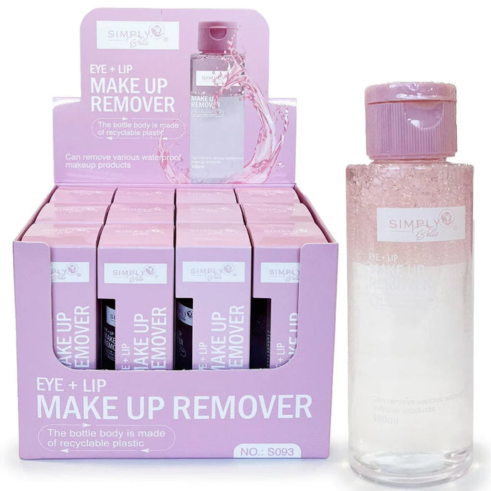 Face- Simply Bella Eye + Makeup Remover S093 (12pc display, $2.25 each)