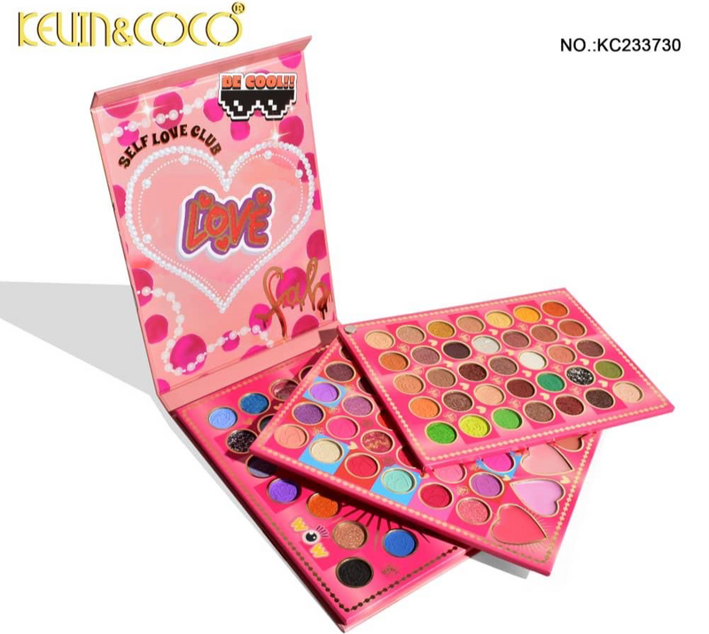 Load image into Gallery viewer, Eyes- Kevin&amp;Coco Mean Girls Club Eyeshadow Palette KC233730 (4pc bundle, $6.50 each)
